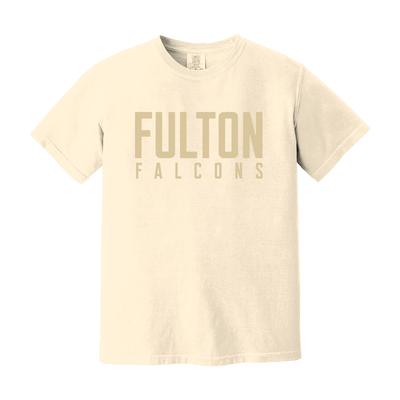 Fulton High School Comfort Colors Tonal Short Sleeve Tee