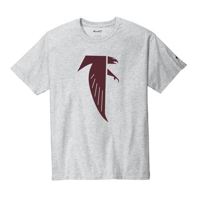 Fulton High School Champion Falcons Mascot Short Sleeve Tee