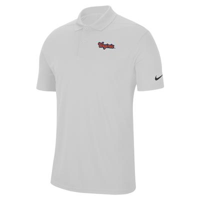 Virginia Nike Script Victory Solid Polo