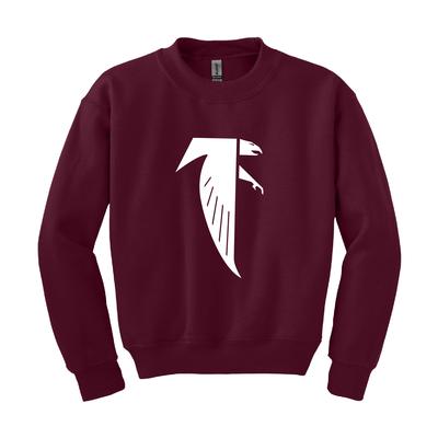 Fulton High School YOUTH Falcons Logo Crew Sweatshirt