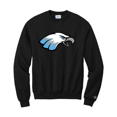 Gibbs Champion Eagles Logo Crew Sweatshirt