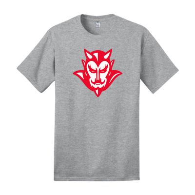 Halls Red Devils Mascot Short Sleeve Tee