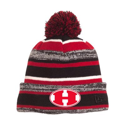 Halls New Era Striped Beanie