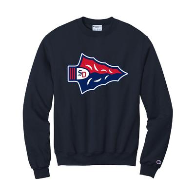 South Doyle High School Champion Spear Logo Crew Sweatshirt