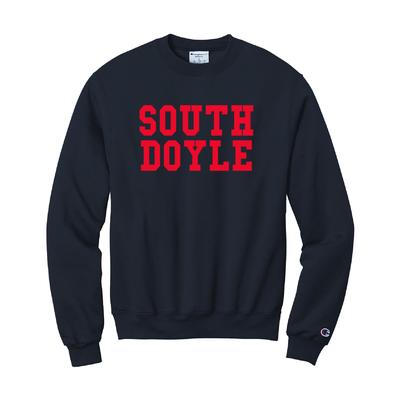 South Doyle High School Champion Wordmark Crew Sweatshirt