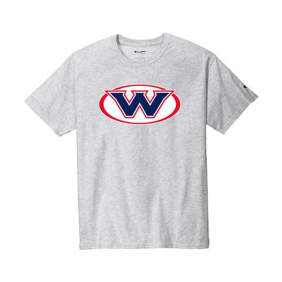 West High School Champion Oval Logo Short Sleeve Tee