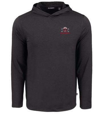 Nebraska Cutter & Buck Blackshirts Coastline Epic Comfort Hooded Shirt