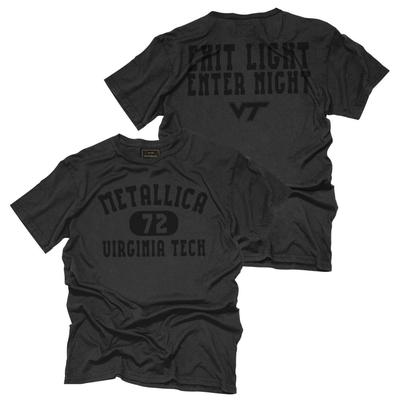 Virginia Tech Metallica Black Label Tee