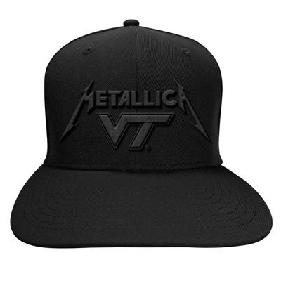 Virginia Tech Metallica Upland Pipeline Flat Bill Hat