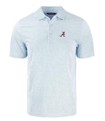 Alabama Cutter & Buck Symmetry Print Polo