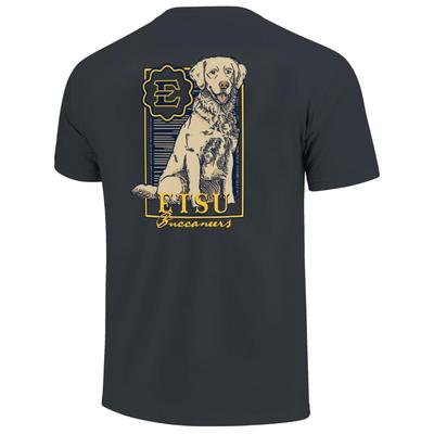 ETSU Retriever Wooden Frame Comfort Colors Tee