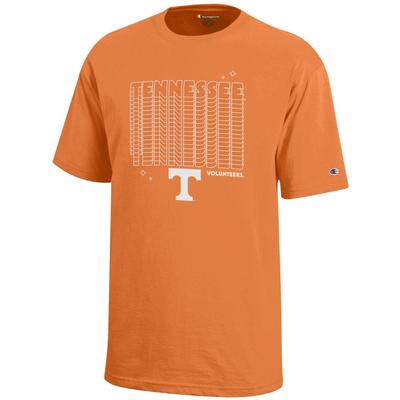 Tennessee Champion YOUTH Wordmark Repeat Tee