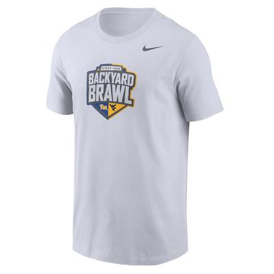 West Virginia Nike Backyard Brawl Core Cotton Tee