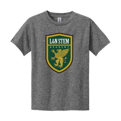 L&N Stem Academy YOUTH Shield Short Sleeve Tee