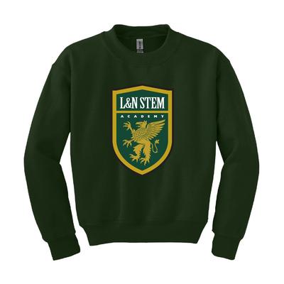 L&N Stem Academy YOUTH Logo Crew Sweatshirt