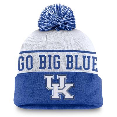 Kentucky Nike Local Peak Pom Beanie