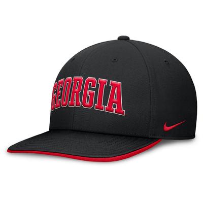 Georgia Nike Dri-Fit Pro Structured Square Bill Cap