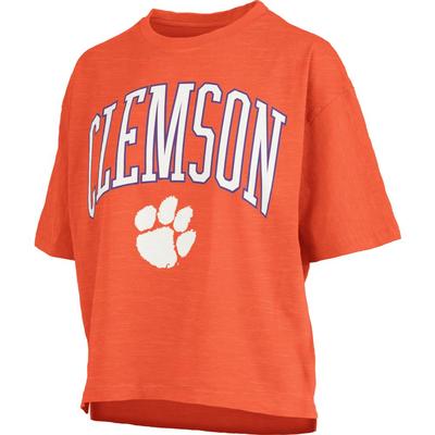 Clemson Pressbox Nelson Motley Crew Oversized Tee
