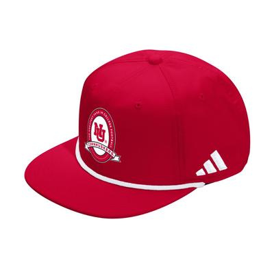 Nebraska Adidas Rope Adjustable Hat