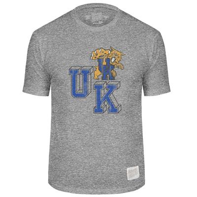 Kentucky Retro Brand Vault Mascot Streaky Tee