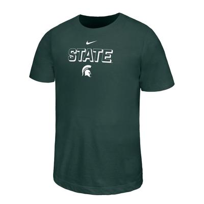 Michigan State Nike YOUTH Dri-Fit Legend Team Issue Tee