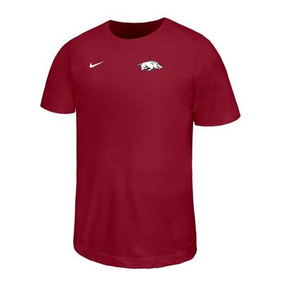 Arkansas Nike YOUTH Dri-Fit Legend Small Logo Tee