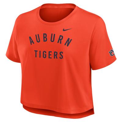 Auburn Nike Women's Performance Dri-Fit Crop Top