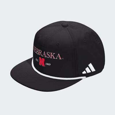 Nebraska Adidas Off Field Seasonal Rope Hat