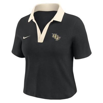 UCF Nike Women's Polo Crop Top