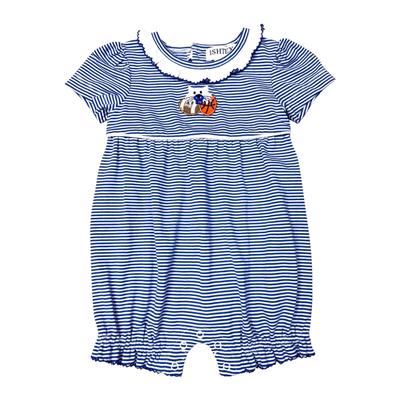 Ishtex Infant Wildcat Striped Bubble Romper