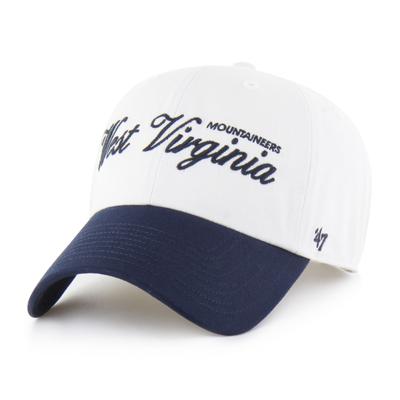 West Virginia 47 Brand Foundational Clean Up Hat