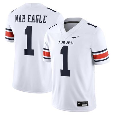 Auburn Nike #1 Road Game Jersey