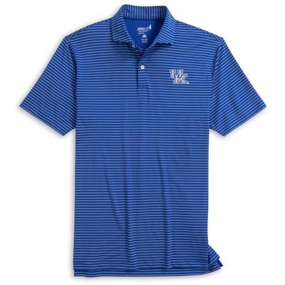 Kentucky Johnnie-O Beau Pinstripe Polo