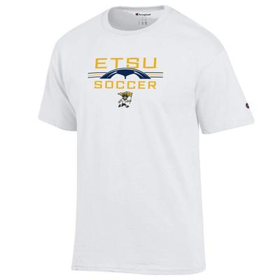 ETSU Champion Women's Straight Over Soccer Ball Tee