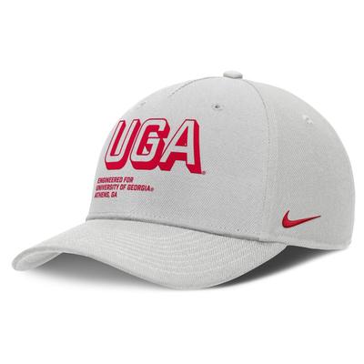 Georgia Nike Rise Off-Field Pinch Structured Adjustable Cap