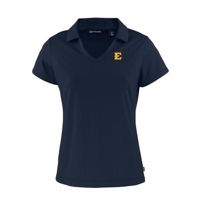 ETSU Cutter & Buck Women's Daybreak V-Neck Polo