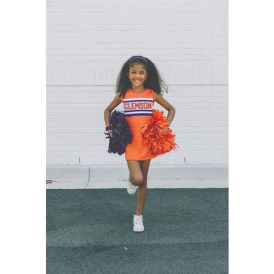 Clemson Scarlet and Gold YOUTH Cheer Dress