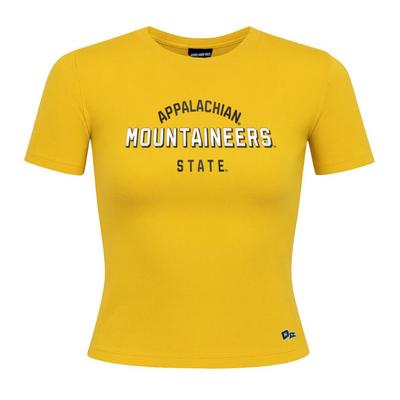 App State Hype And Vice Cotton Jersey Cropped Tee