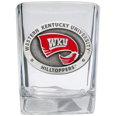 Western Kentucky Heritage Pewter 2 Oz Square Shot Glass