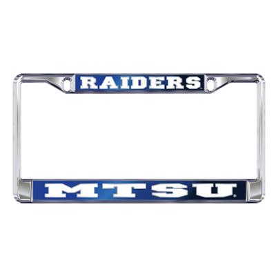 MTSU Raiders License Plate Frame