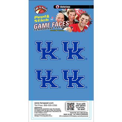 Kentucky Waterless Face Tattoos