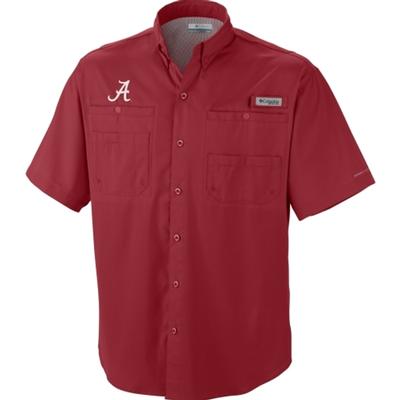 Alabama Columbia Tamiami II Woven Short Sleeve