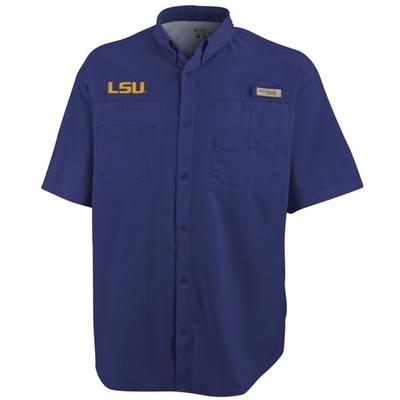 LSU Columbia Tamiami Short-Sleeve 