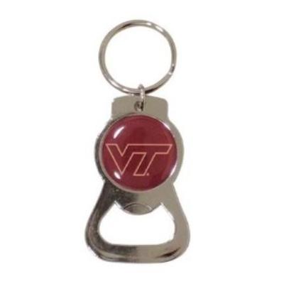 Virginia Tech Bottle Opener Keychain