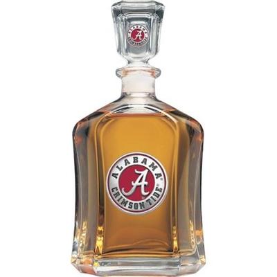 Alabama Heritage Pewter Capitol Decanter (Red Emblem)