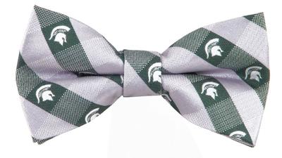 Michigan State Check Bowtie