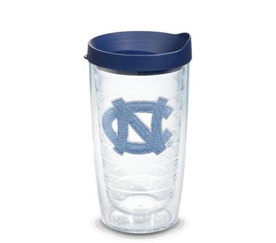 UNC Tervis 16oz Logo Emblem w/ Lid  