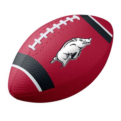 Arkansas Nike Mini Rubber Football