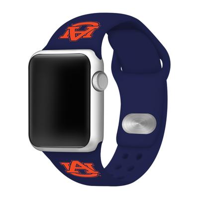 Auburn Apple Watch Silicone Sport Band 42mm