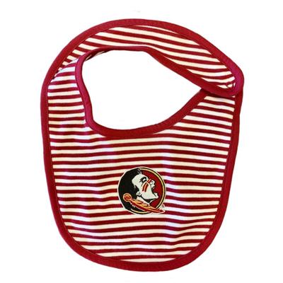 Florida State Infant Striped Bib 